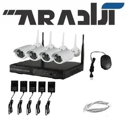 پکیج دوربین 4کاناله وایرلسی