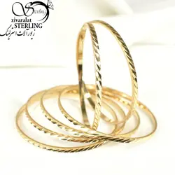 النگو طلاروس طرح هاشور کد130