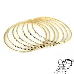 النگو مسی طرح مربعی کد163