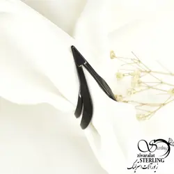 انگشتر استیل هشتی مشکی