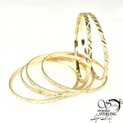 پک النگو 6عددی طلاروس طرح دالبری