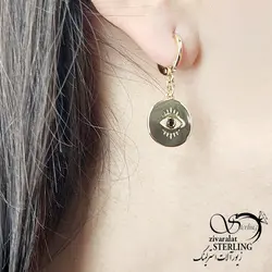 گوشواره آویز چشم نظر ژوپینگ