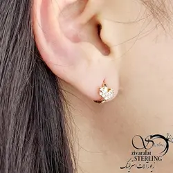 گوشواره برند ژوپینگ طرح طلا مدل قلبی - فروشگاه زیورآلات استرلینگ