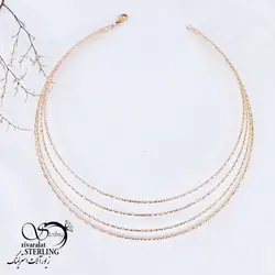 طوق (گردنبند) سه لاین ژوپینگ کد 12038