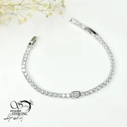 خرید و قیمت دستبند زنانه طرح جواهر - خرید بدلیجات مدل سال و ارزان در فروشگاه زیورآلات استرلینگ