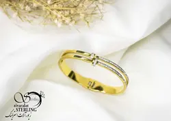 دستبند النگویی استیل زنانه کد 6013