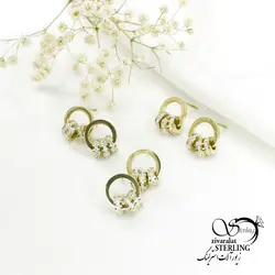گوشواره زنانه کد 6154