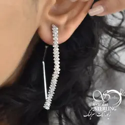 خرید و قیمت گوشواره زنانه کد 6129 - خرید بدلیجات مدل سال و ارزان در فروشگاه زیورآلات استرلینگ