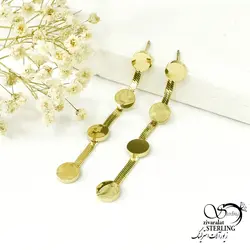 گوشواره زنانه کد 6125