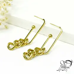 گوشواره زنانه کد 6122