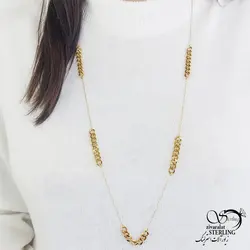 خرید و قیمت گردنبند استیل کارتیر با کد 13375 | خرید گردنبند استیل love با نگین اتمی در فروشگاه زیورآلات استرلینگ