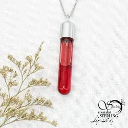 خرید و قیمت گردنبند کپسول خون برند استیل کد 14741 | خرید رولباسی ونکلیف برند استیل دو طرفه در فروشگاه زیورآلات استرلینگ