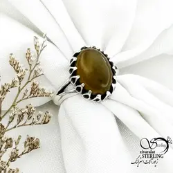 خرید و قیمت انگشتر رکاب صفوی شرف الشمس نقره925 کد 15068 | خرید انگشتر عقیق با نقره ایتالیایی در فروشگاه زیورآلات استرلینگ