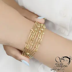 خرید و قیمت دستبند النگویی البرنادو زنانه چند رج - خرید بدلیجات مدل سال و ارزان در فروشگاه زیورآلات استرلینگ