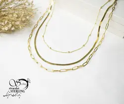 گردنبند زنانه استیل ماری و کارتیه