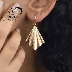 گوشواره آویز بادبزنی برند ژوپینگ