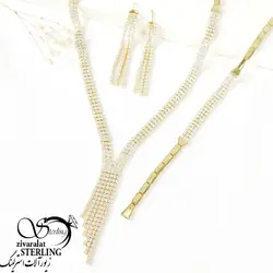 خرید و قیمت سرویس زنانه طرح طلا کد: 5516 - خرید بدلیجات مدل سال و ارزان در فروشگاه زیورآلات استرلینگ