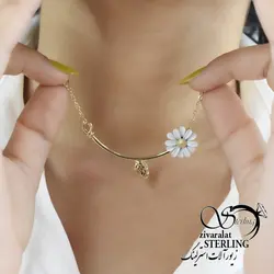 گردنبند بابونه زنانه