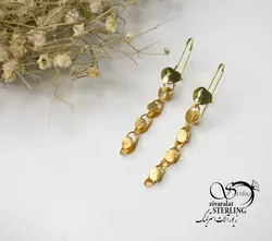 خرید و قیمت گوشواره آویز طرح طلا - خرید بدلیجات مدل سال و ارزان در فروشگاه زیورآلات استرلینگ