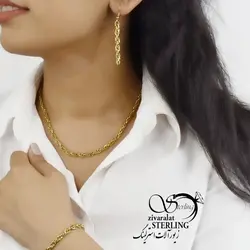 خرید و قیمت سرویس زنانه طرح طلا کد 5302 - خرید بدلیجات مدل سال و ارزان در فروشگاه زیورآلات استرلینگ
