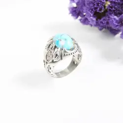 خرید و قیمت انگشتر نقره مردانه با سنگ فیروزه نیشابور دو رنگ اشکی - خرید بدلیجات مدل سال و ارزان در فروشگاه زیورآلات استرلینگ