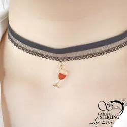 خرید و قیمت چوکر زنانه با آویز جام کد4855 - خرید بدلیجات مدل سال و ارزان در فروشگاه زیورآلات استرلینگ