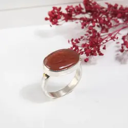 خرید و قیمت انگشتر نقره مردانه با سنگ عقیق اصل کد 4654 - خرید بدلیجات مدل سال و ارزان در فروشگاه زیورآلات استرلینگ