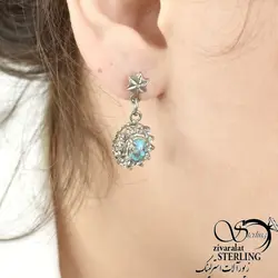 خرید و قیمت گوشواره نقره مدل اشک آبی کد4497 - خرید بدلیجات مدل سال و ارزان در فروشگاه زیورآلات استرلینگ