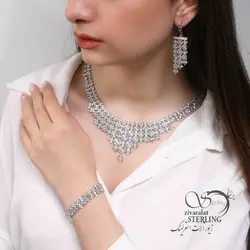 خرید و قیمت سرویس نقره زنانه کد4464 - خرید بدلیجات مدل سال و ارزان در فروشگاه زیورآلات استرلینگ