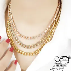 گردنبند فانتزی ترک طرح کارتیه