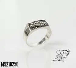 خرید و قیمت انگشتر نقره مردانه طرح شاه - خرید بدلیجات مدل سال و ارزان در فروشگاه زیورآلات استرلینگ