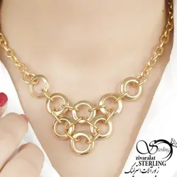 خرید و قیمت گردنبند حلقه ای طرح سینه ریز زنانه برند ژوپینگ کد:2981 - خرید بدلیجات مدل سال و ارزان در فروشگاه زیورآلات استرلینگ