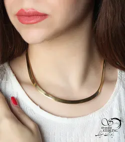 خرید و قیمت طوق زنانه برند Xuping موج دار کد: 2963 - خرید بدلیجات مدل سال و ارزان در فروشگاه زیورآلات استرلینگ