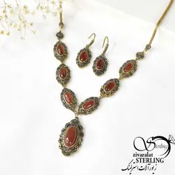 خرید و قیمت سرویس زنانه طرح طلا کد:۲۲۷۱ - خرید بدلیجات مدل سال و ارزان در فروشگاه زیورآلات استرلینگ