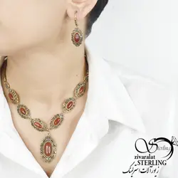 خرید و قیمت سرویس زنانه طرح طلا کد:۲۲۷۱ - خرید بدلیجات مدل سال و ارزان در فروشگاه زیورآلات استرلینگ