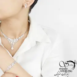 خرید و قیمت سرویس زنانه طرح طلا کد:۲۲۶۲ - خرید بدلیجات مدل سال و ارزان در فروشگاه زیورآلات استرلینگ