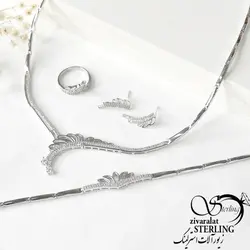 خرید و قیمت سرویس زنانه طرح طلا کد:۲۲۵۳ - خرید بدلیجات مدل سال و ارزان در فروشگاه زیورآلات استرلینگ