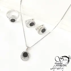 خرید و قیمت نیم ست نقره زنانه کد:۲۰۴۴ - خرید بدلیجات مدل سال و ارزان در فروشگاه زیورآلات استرلینگ