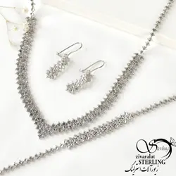 خرید و قیمت سرویس نقره زنانه کد:۲۰۲۳ - خرید بدلیجات مدل سال و ارزان در فروشگاه زیورآلات استرلینگ