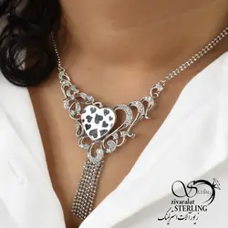 گردنبند ژوپینگ زنانه طرح قلب