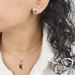 نیمست نگین قرمز ژوپینگ