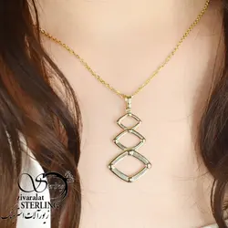 گردنبند ژوپینگ طرح طلا 7526