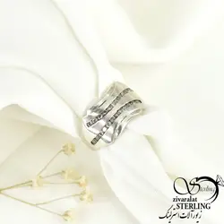 انگشتر نقره عیار925 ایتالیایی