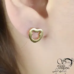 گوشواره استیل طرح کله خرسی