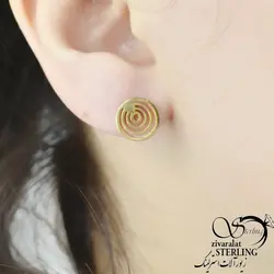 گوشواره گرد استیل