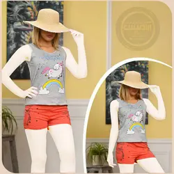 تاپ و شورتک یونی کورن