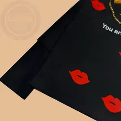 بلوز کراپ لب و خرس