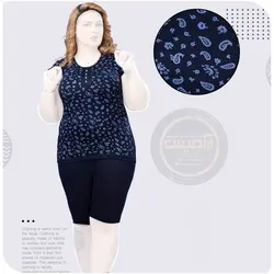 تاپ و شلوارک ترمه