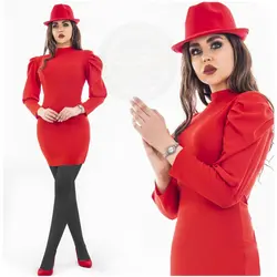 تونیک مجلسی آستین پفی