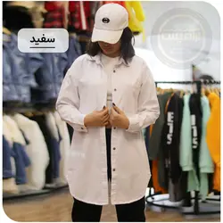 مانتو کتان رنگی